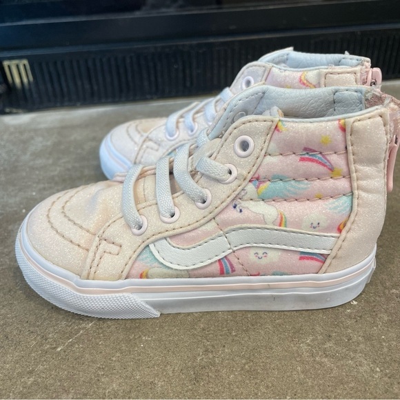 Vans High Top Sparkle Unicorn Sneaker - Picture 7 of 10